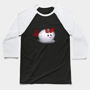 Fluffy cute sea slug bunny Baseball T-Shirt